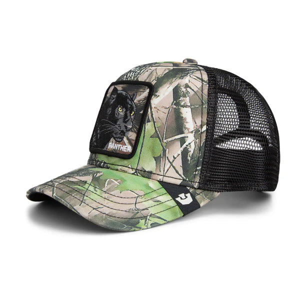 Camouflage Panther Trucker Hat