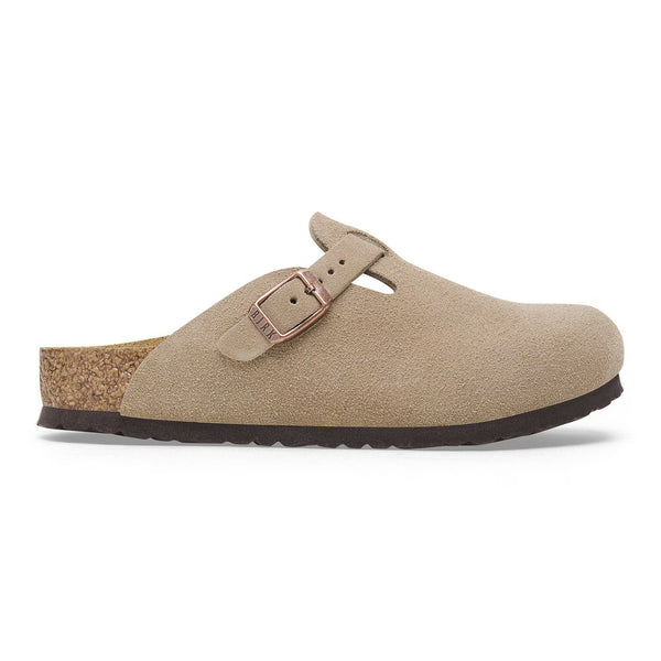 Kid's Boston Taupe Suede