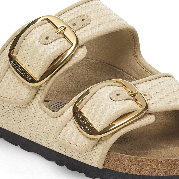 Arizona Big Buckle Texture Raffia Natural