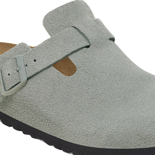 Women's Boston Pure Sage Suede