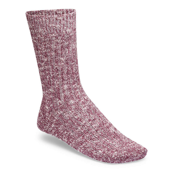 Cotton Slub Sock Zinfandel