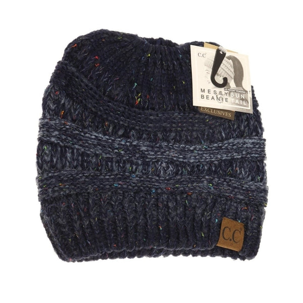 Flecked Ombre C.C. Tail Beanie