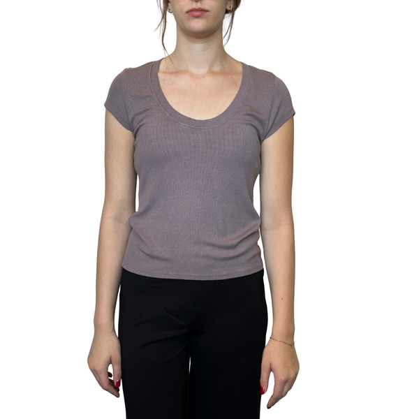 Skye Ribbed Tee