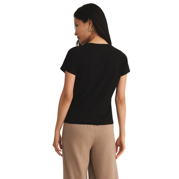 Modern Slub Tee Black