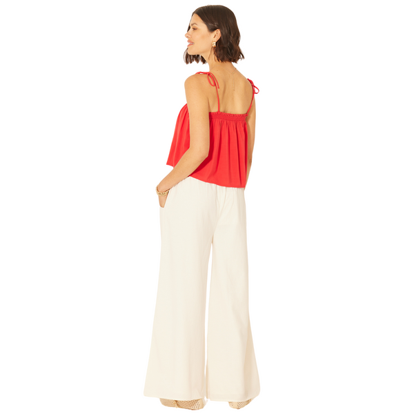 Athens Tank Top Cherry Red