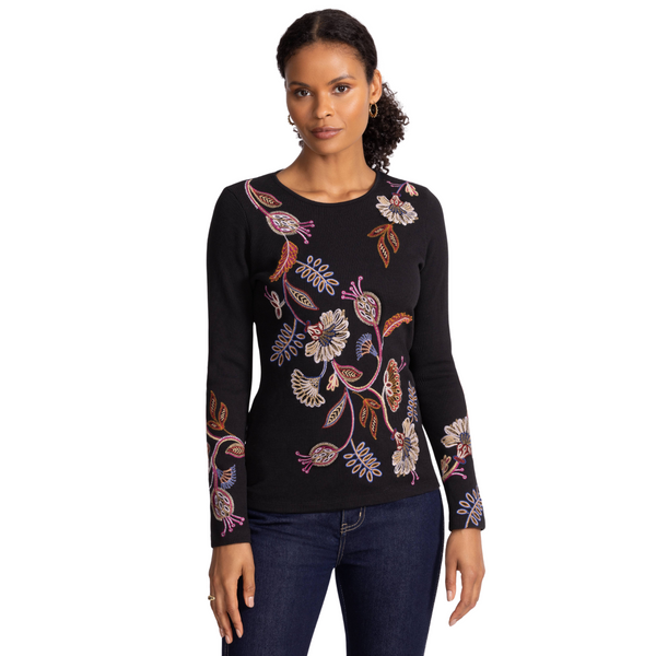 Gineva Long Sleeve Thermal Black