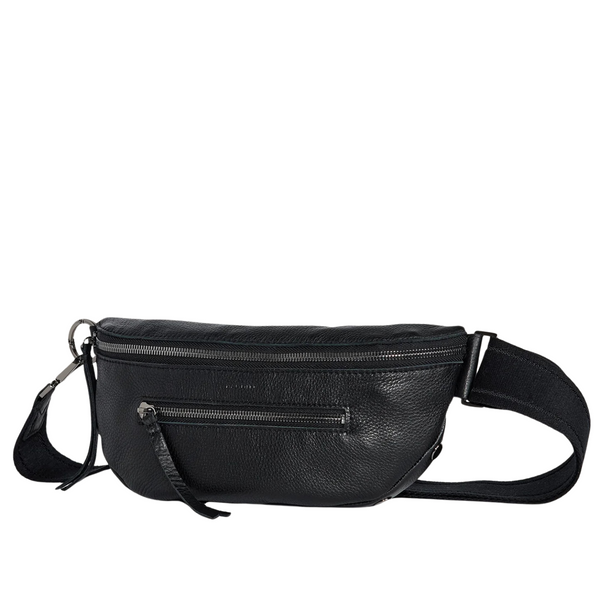 Charles Crossbody Medium Black Gunmetal