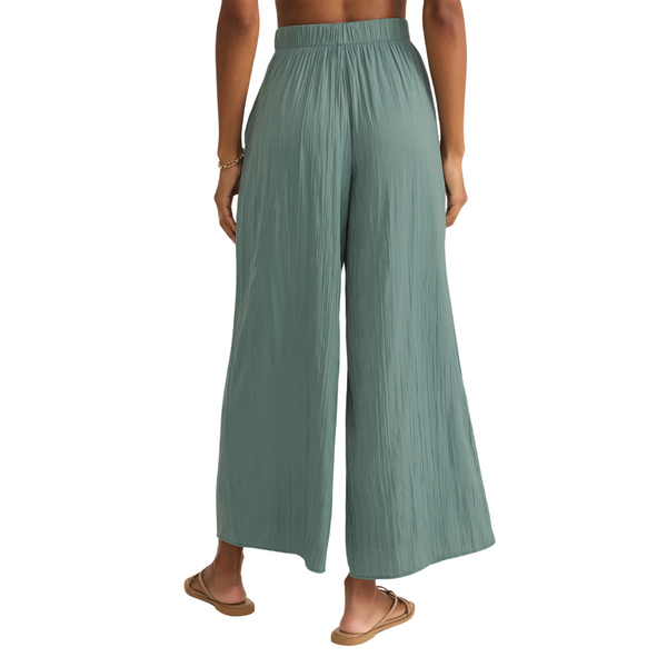 Sunset Satin Pant Sea Pine