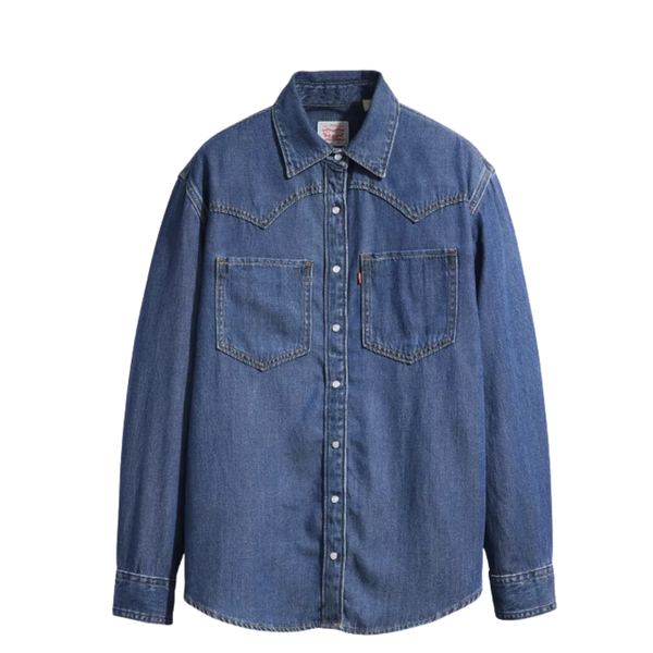 Teodora Western Denim Shirt