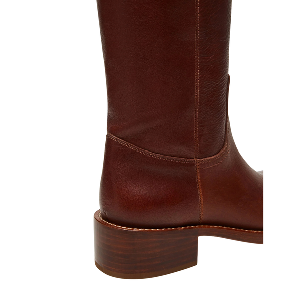 Riggs Rust Leather Boots