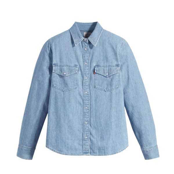 Iconic Western Old 517 Blue Shirt