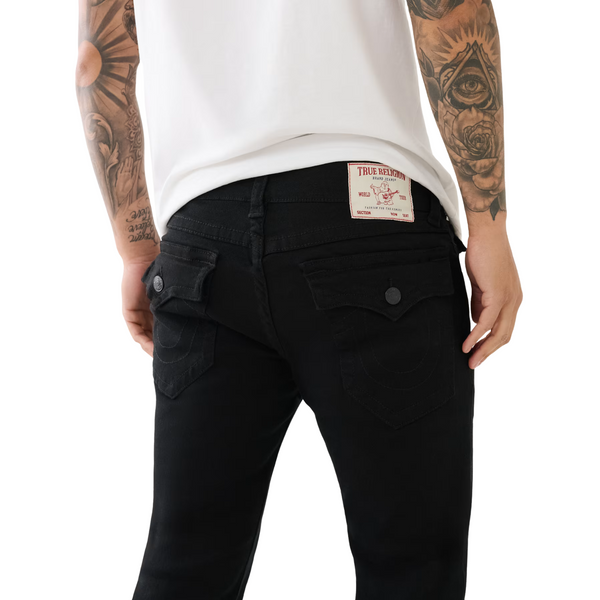 Rocco Flap Single Needle Black 32in