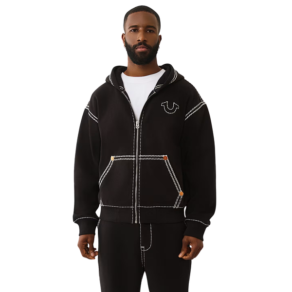 Super QT Cinched Zip Up Hoodie