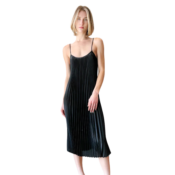 Gemma Pleated Midi Dress