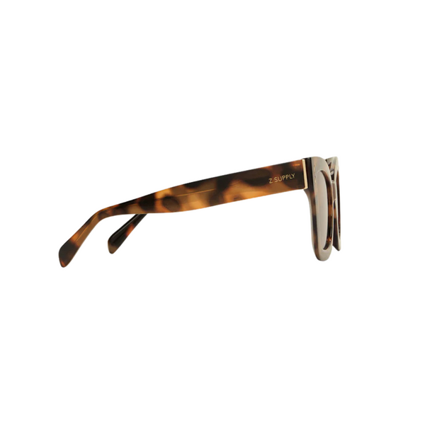 Confidential Brown Tort Sunglasses
