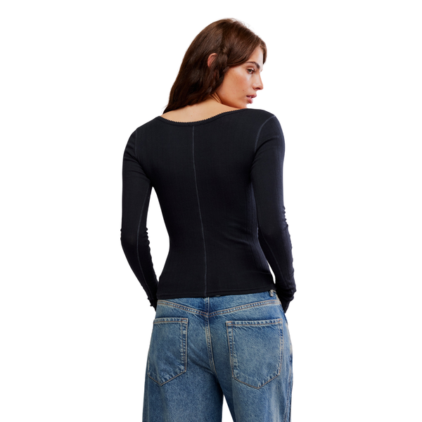 End Game Pointelle Long Sleeve