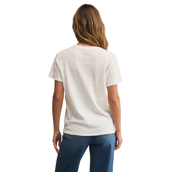 Foundation Slub Tee White