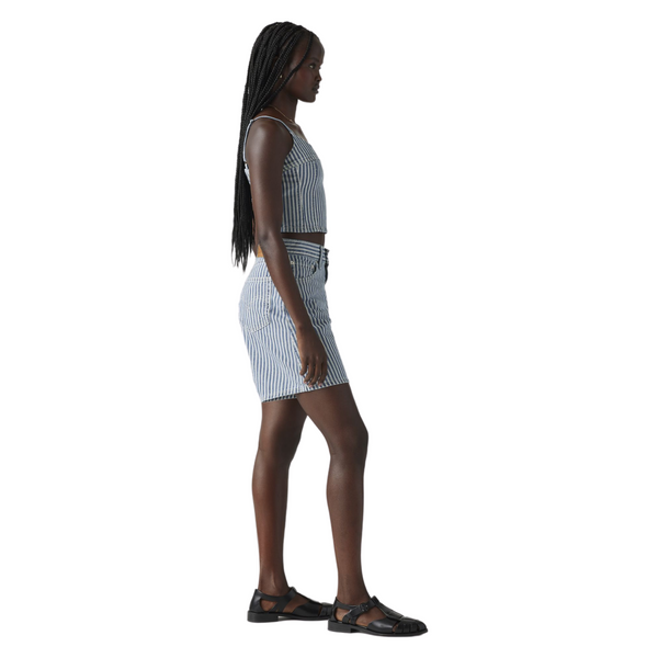 Levi's® High Baggy Short Mischa Stripe