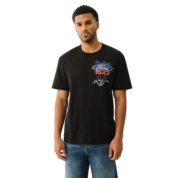TR X Ford® SS Patch Tee Black