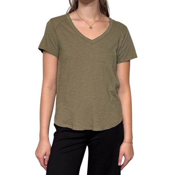 The Vintage Tee Olive