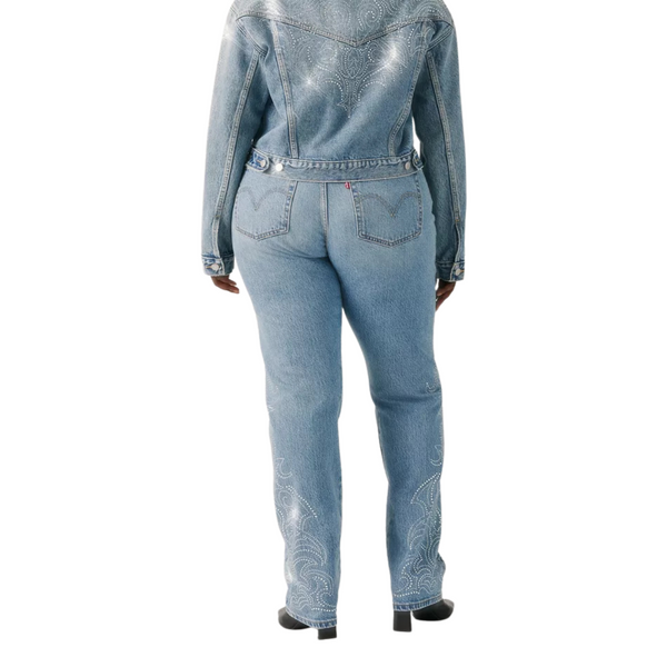 Beyoncé X Levi’s® 501® Curve Western Crystal