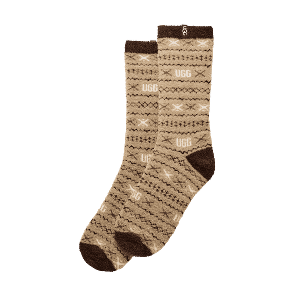 UGG® Leslie Graphic Crew Socks