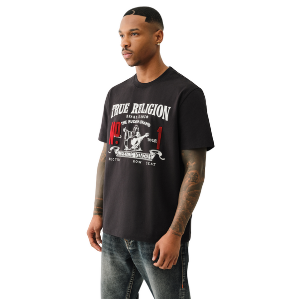 True Vintage No1 Tee Black