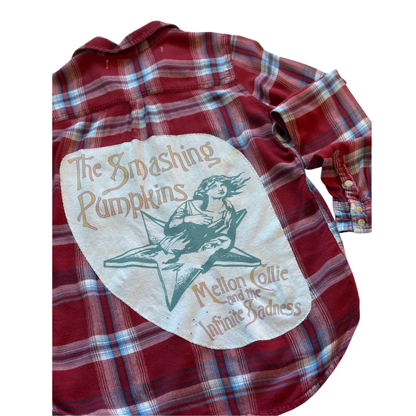 Smashing Pumpkins Restitch Flannel