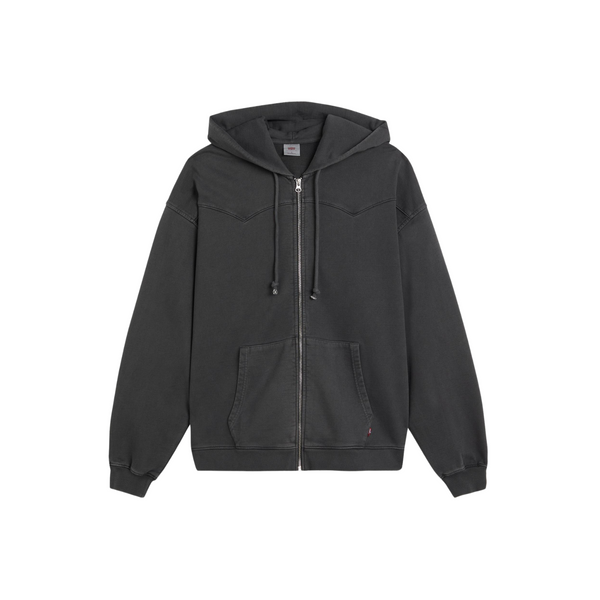 Levi's® Lowell Western Full Zip Garment Dye Hoodie