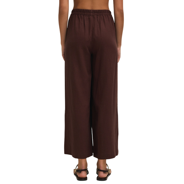 Scout Linen Pant Chocolate Cherry