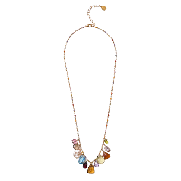 Melody Necklace Multi Stones