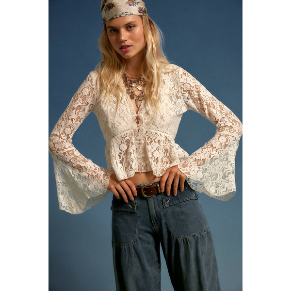 Whispering Love Lace Top