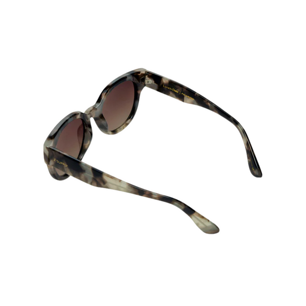 Lunch Date Marbled Tort Sunglasses