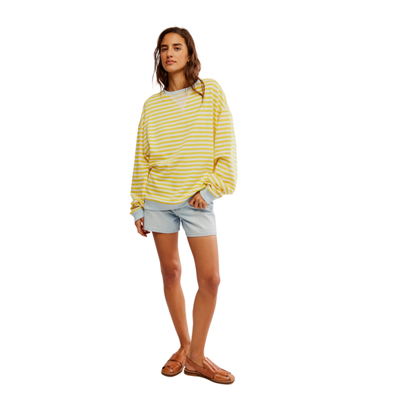 Classic Striped Crew