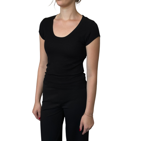 Skye Ribbed Tee