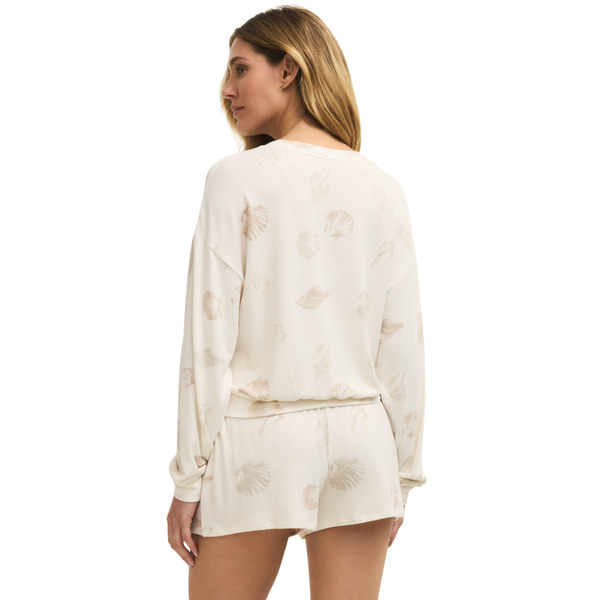 Bisous Shell Long Sleeve Top