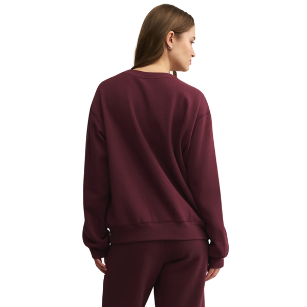 Classic Boyfriend Sweatshirt Merlot