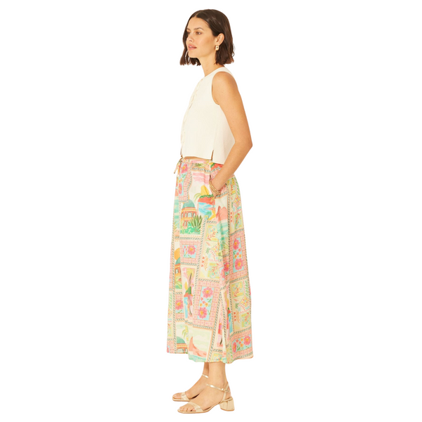 Harriett Skirt Capri Print