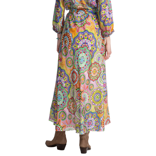 Kiki Skirt Napperon Print