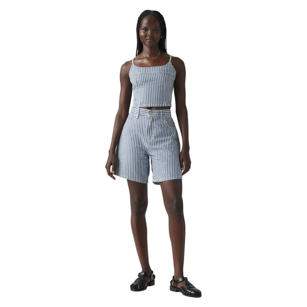 Levi's® High Baggy Short Mischa Stripe