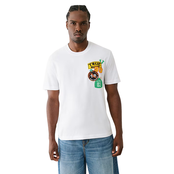 Freeway Patch Tee Optic White
