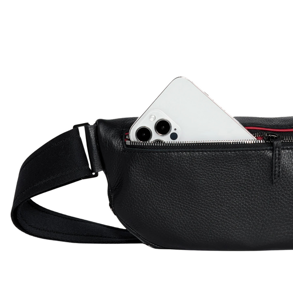 Charles Crossbody Medium Black Gunmetal