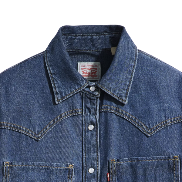 Teodora Western Denim Shirt