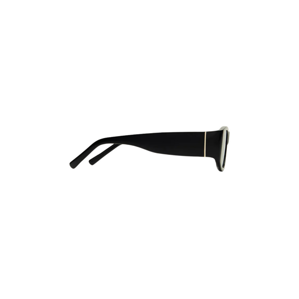 Outsider Polished Black Sunglasses