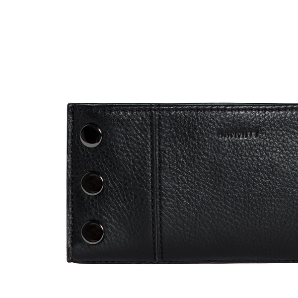 110 North Wallet Black & Gunmetal