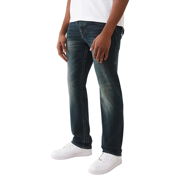 Ricky Lurex Warped Horseshoe Logo Jean