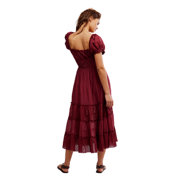 Falling Sun Midi Dress