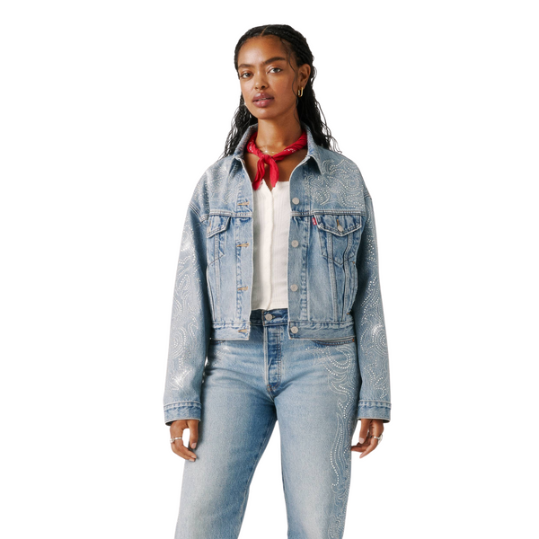 Beyoncé X Levi’s® Shrunken 90's Trucker Jacket