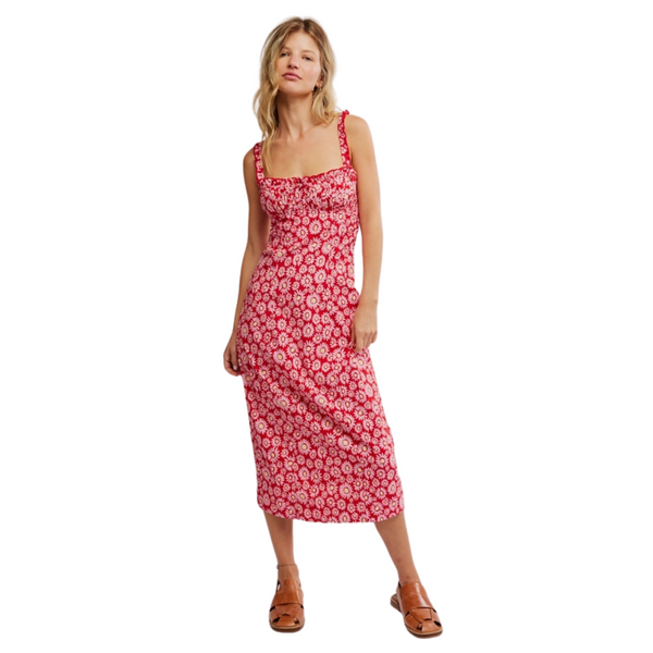 Lucinda Printed Midi Dress