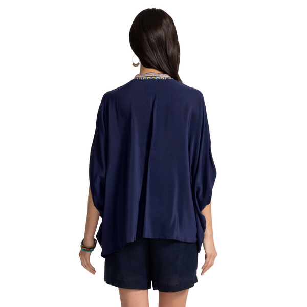 Imogen Poncho Nuria Blue Night